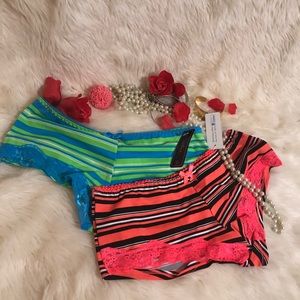 All striped boy short panty, 2 for $12